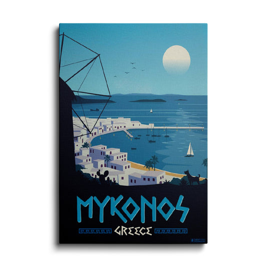 Travel Art | Mykonos Greece | wallstorie