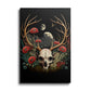 deer - skull painting