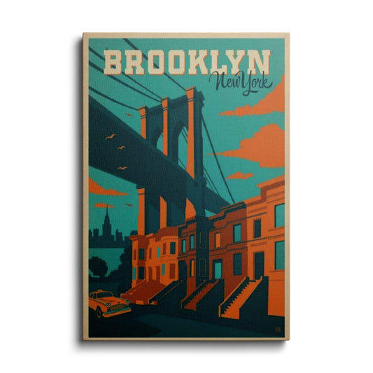 Travel Art | Brooklyn New York | wallstorie