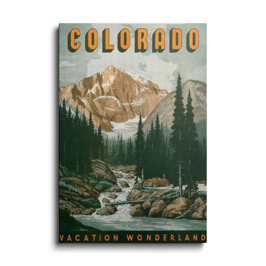Travel Art | Colorado Vacation Wonderland | wallstorie