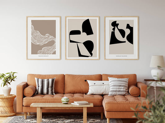 Simplicity Posters | Shapes of Modern Art | wallstorie