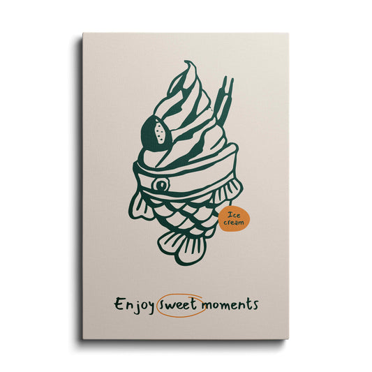 Kitchen prints | Enjoy Sweet Moments | wallstorie