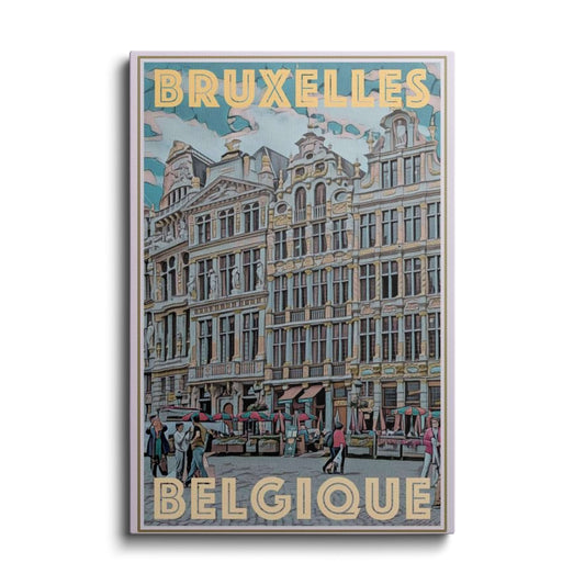 Travel Art | Bruxelles Belgique | wallstorie