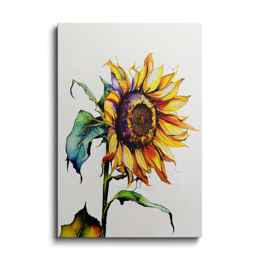 Botanical prints | Simulate Sunflower | wallstorie