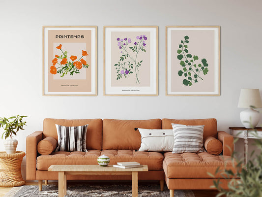 Botanical Posters | Midnight Glow | wallstorie