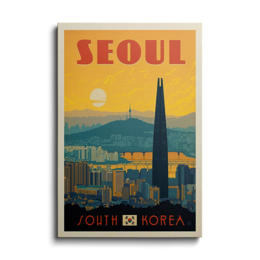 Travel Art | Seoul South Korea | wallstorie