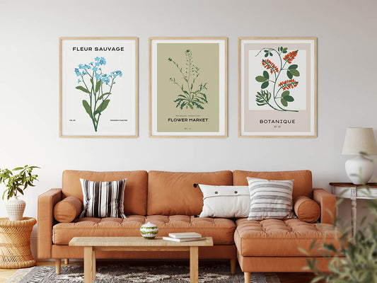 Botanical Posters | Fleur Sauvage | wallstorie
