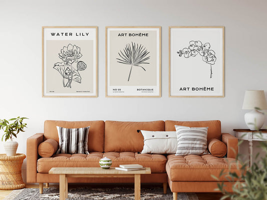 Line Art Posters | The Line Of Herbs | wallstorie