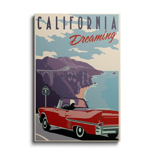 Travel Art | California Dreaming | wallstorie