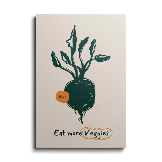 Kitchen prints | Eat more Veggies | wallstorie