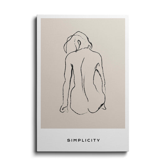 Simplicity Art | Backless | wallstorie