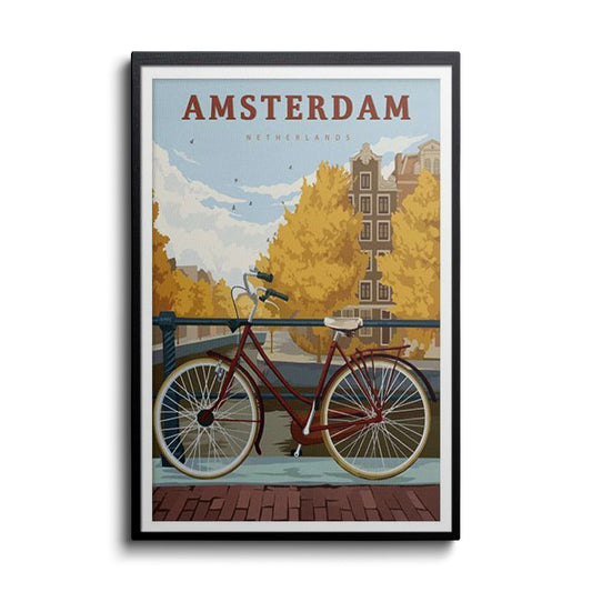 Travel Art | Amsterdam Netherland - 2 | wallstorie