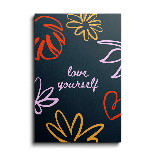 Motivational poster | Love Yourself | wallstorie