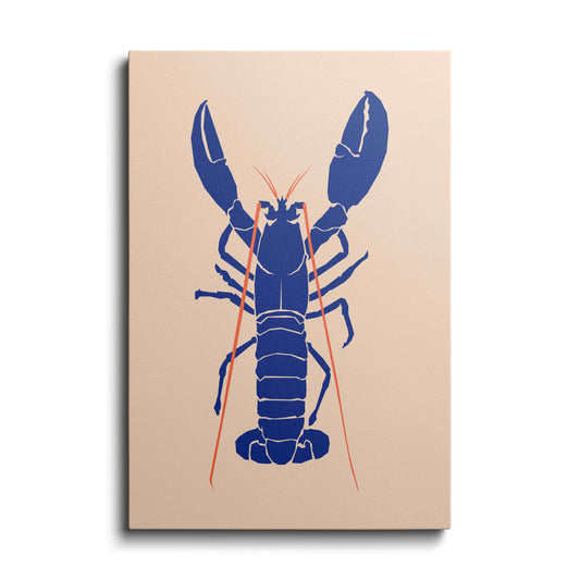 Wildlife painting | Blue Lobster | wallstorie