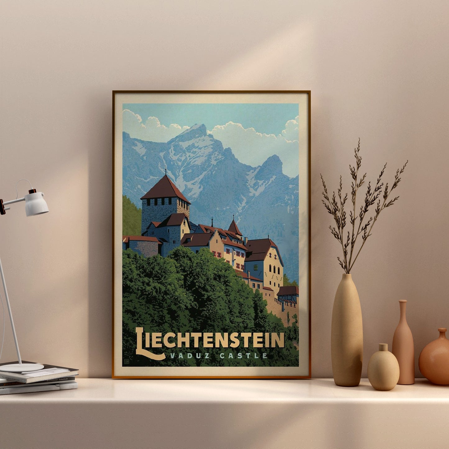 Liechtenstein Vaduz Castle---