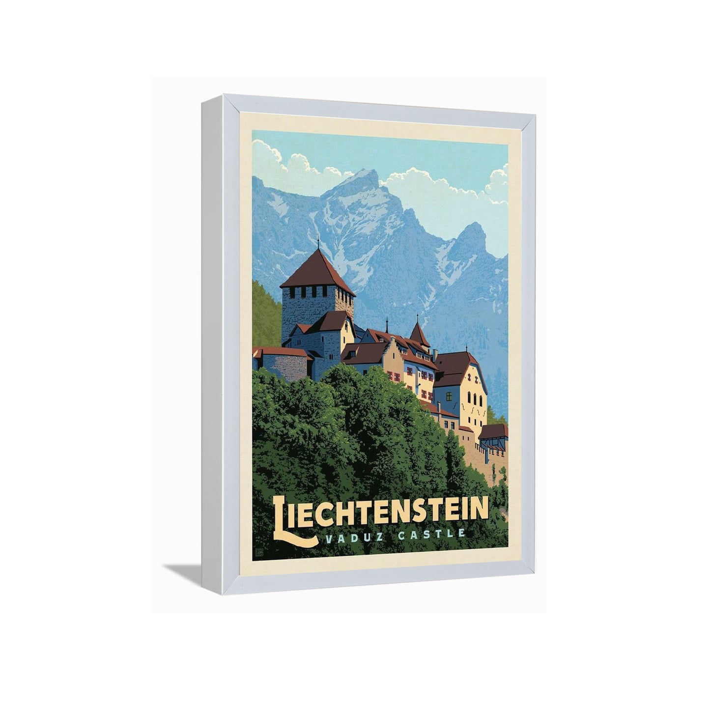 Liechtenstein Vaduz Castle---