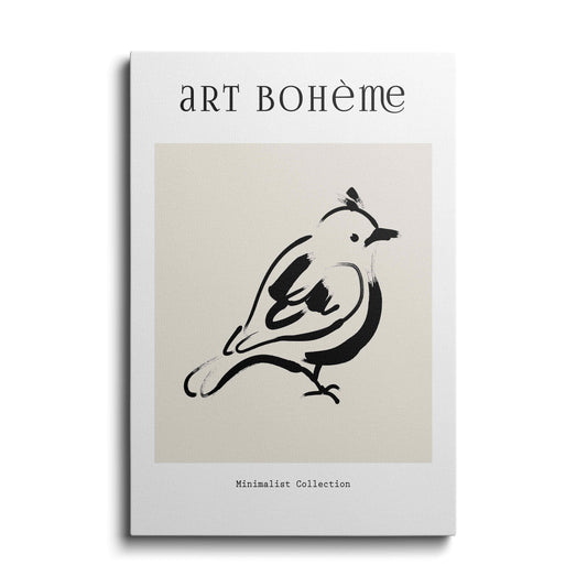 Bohemian Art | Line Sparrow | wallstorie
