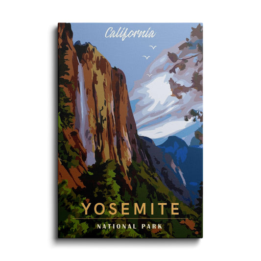 Travel Art | Yosemite National Park California | wallstorie