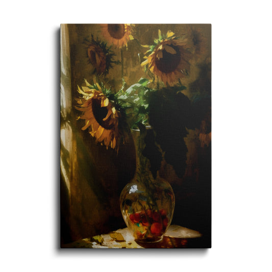 Botanical prints | Suflower Pot | wallstorie