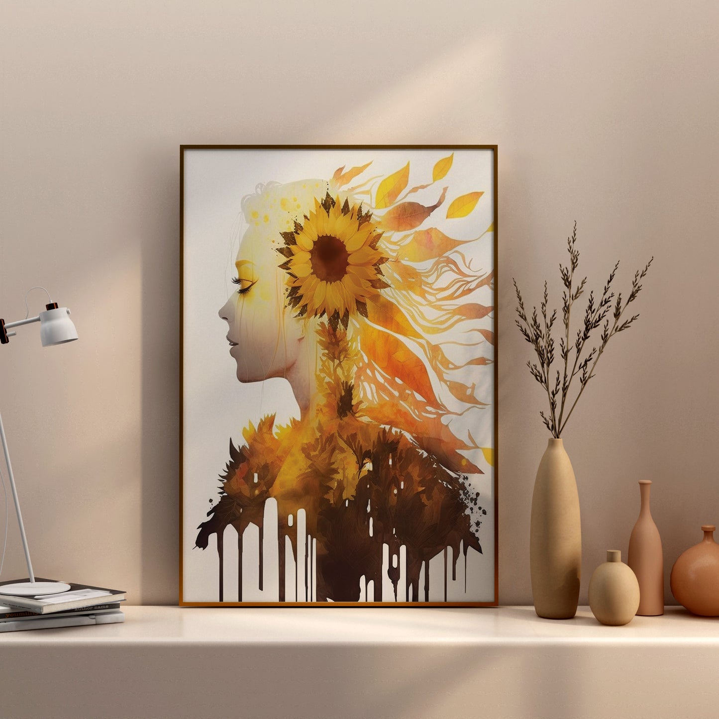 Lady In Sunflower Fragrance---