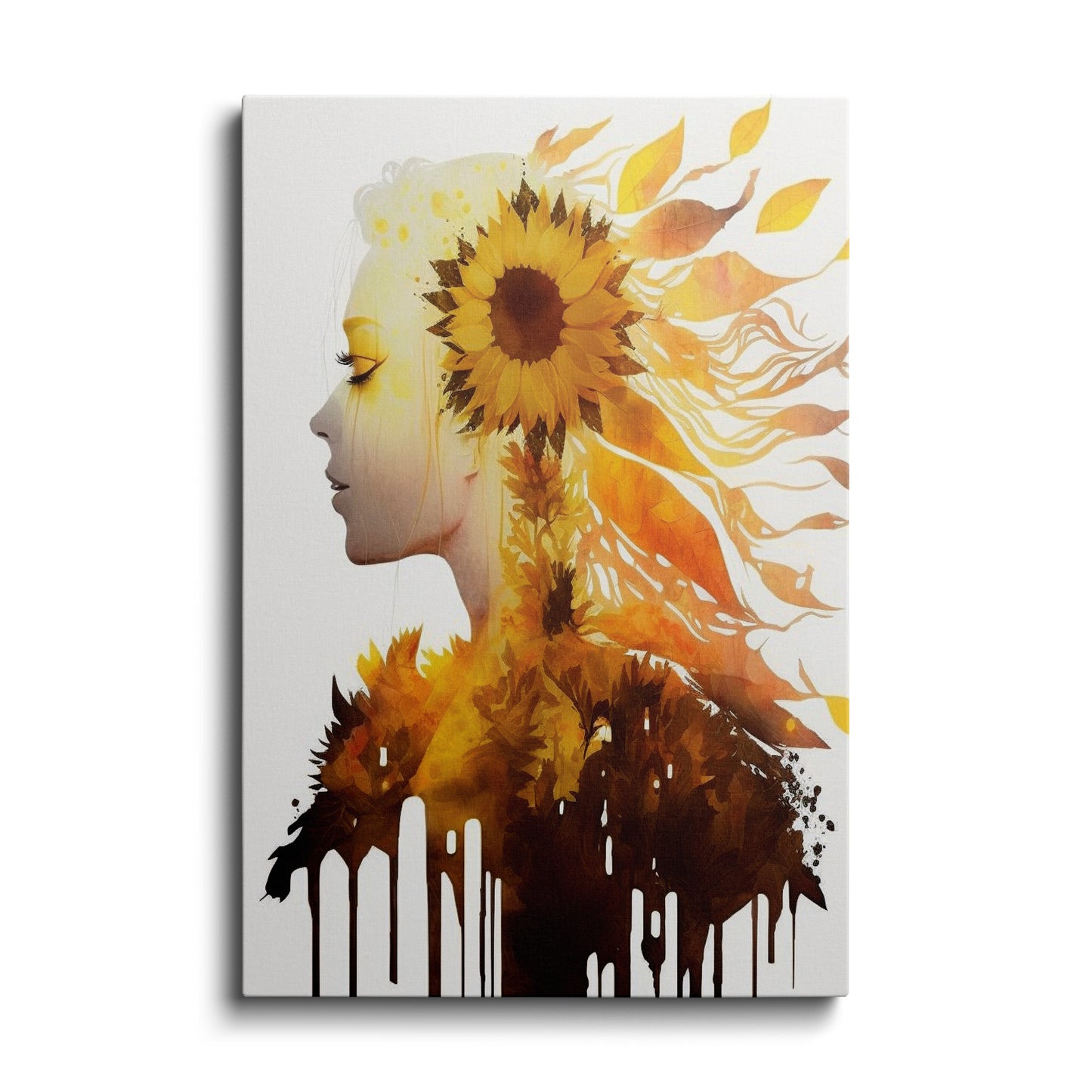 Lady In Sunflower Fragrance---