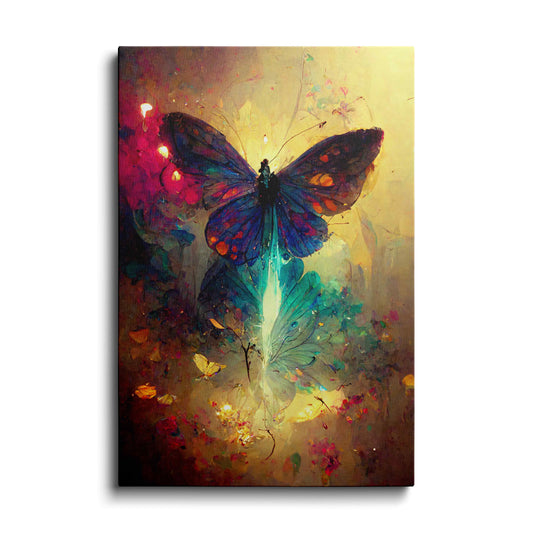 AI art | Fluttering Night Butterfly | wallstorie