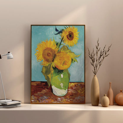 Sunflower In Glass's Jar