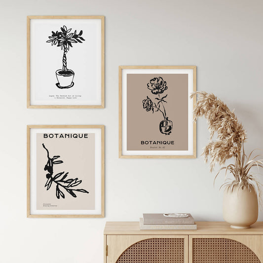 Modern Art Posters | Home Grown Plants | wallstorie