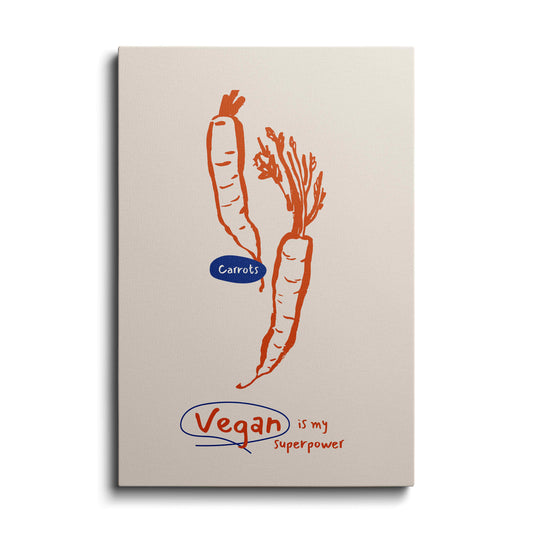 Kitchen prints | Vegan Power | wallstorie