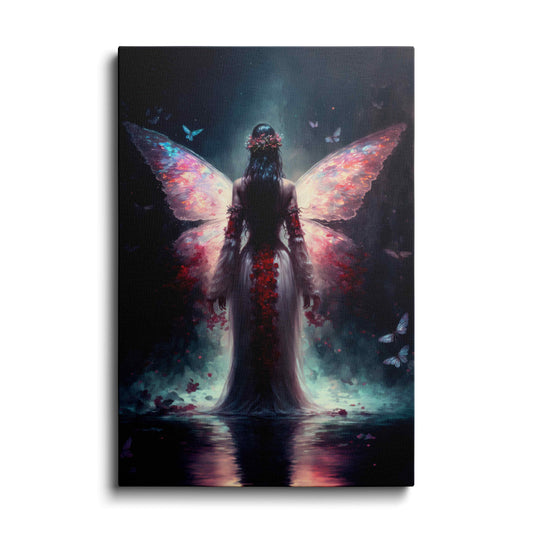 AI art | Angel With Butterfly Wings | wallstorie