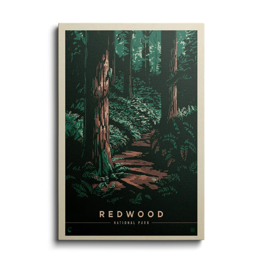 Travel Art | Red Wood National Park | wallstorie