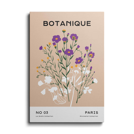 Botanical prints | Pupal & White Aater | wallstorie