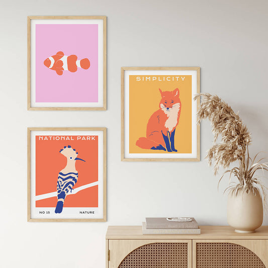 Wildlife Posters | The Wild Orange | wallstorie