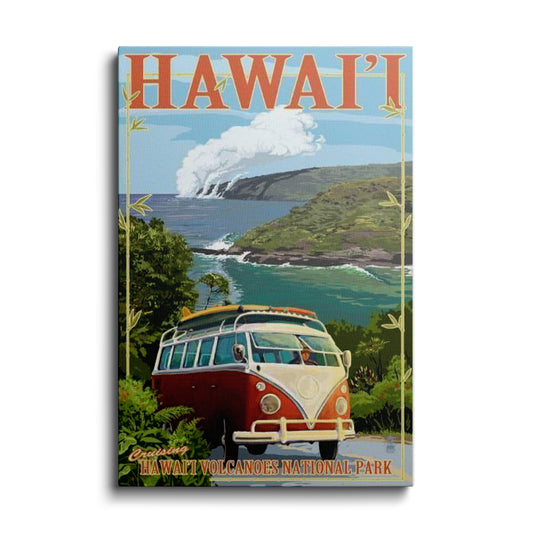 Travel Art | Hawai'i Volcaneos National Park | wallstorie