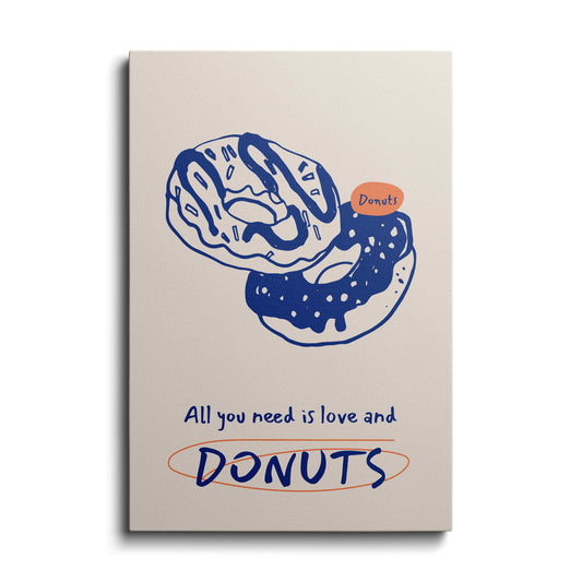 Kitchen prints | Donuts | wallstorie