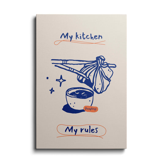 Kitchen prints | My Kitchen My Rules | wallstorie