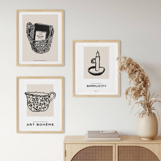 Modern Art Posters | The 90's Collection | wallstorie