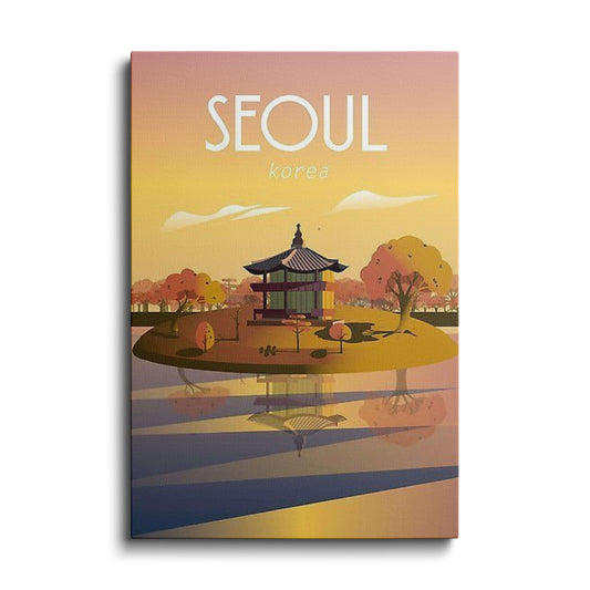 Travel Art | Seoul Korea | wallstorie