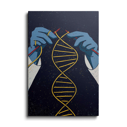 Collage Art | Threading DNA | wallstorie