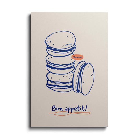 Kitchen prints | Bon Appetite | wallstorie