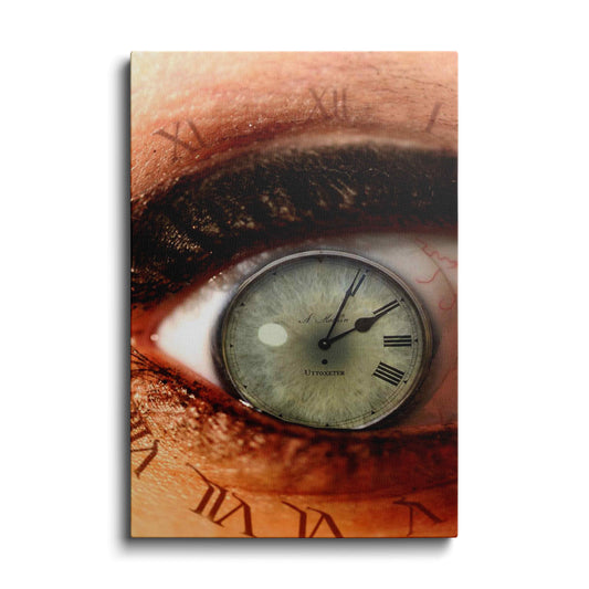 Collage Art | The Clock Eye | wallstorie