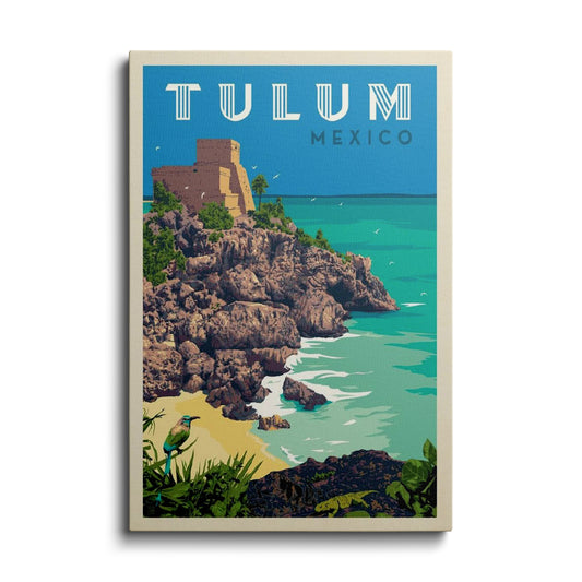 Travel Art | Tulum Maxico | wallstorie