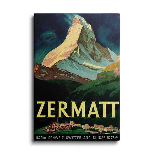 Travel Art | Zermatt Switzerland | wallstorie