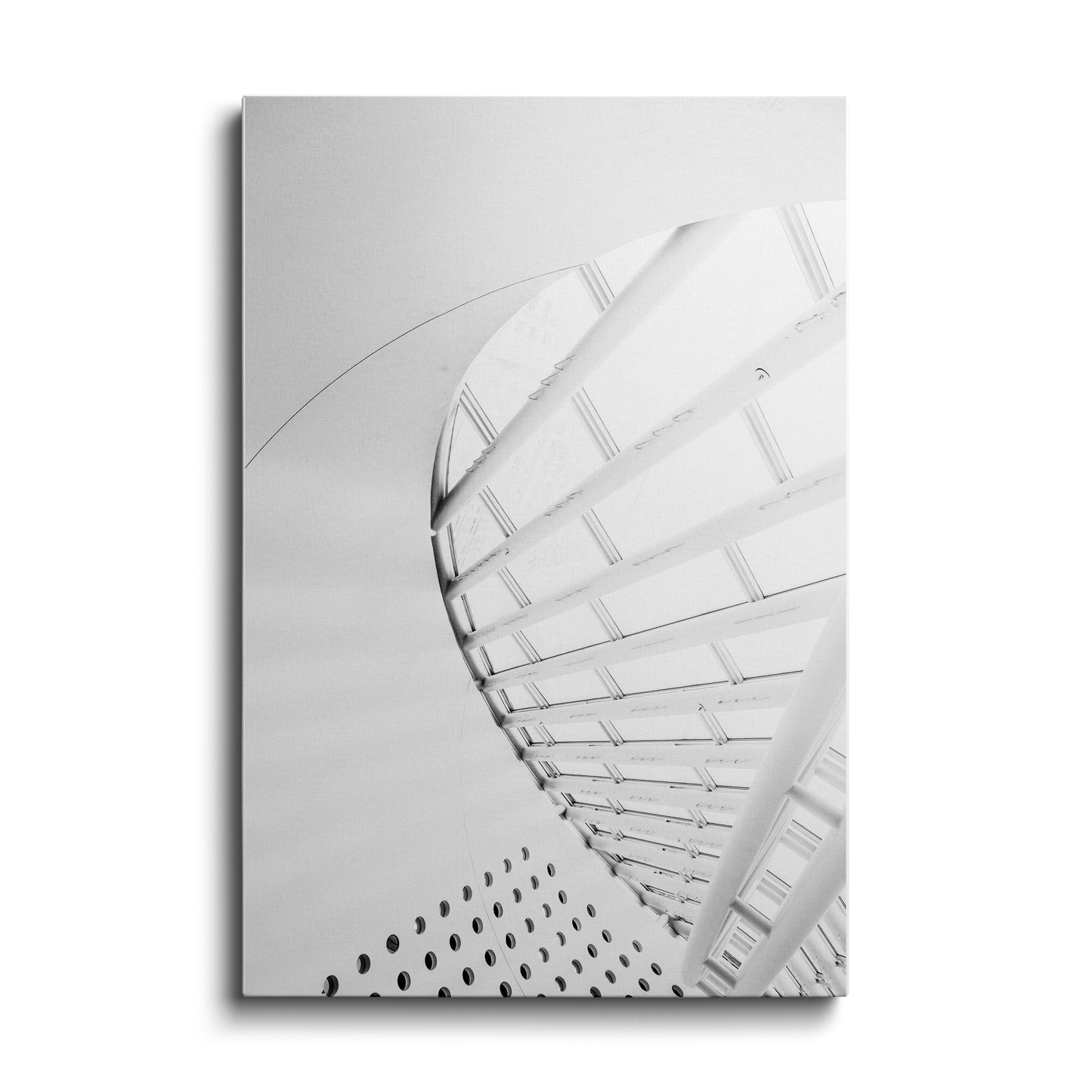3D Textured Architectural Wall Art - architecture painting---