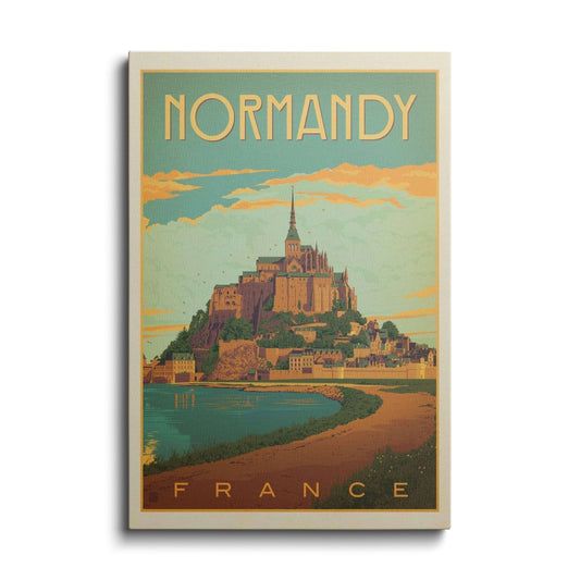 Travel Art | Normandy France | wallstorie
