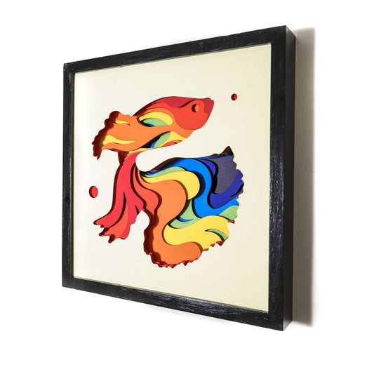 Paper Art | Fish | wallstorie