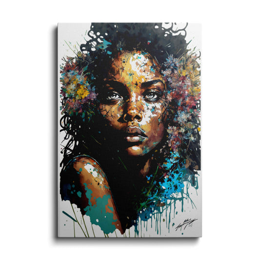 AI art | African Woman | wallstorie