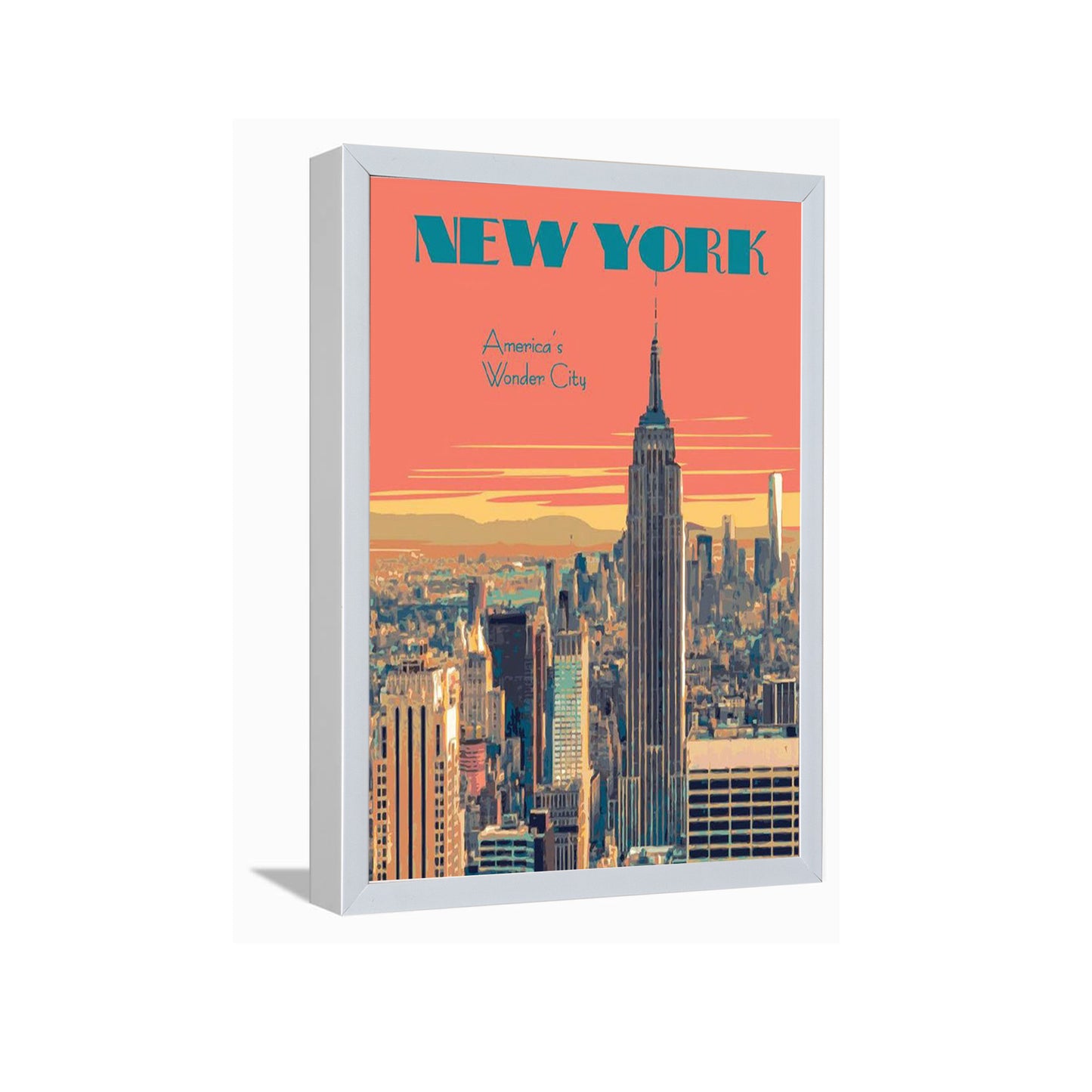 New York America's Wonder City---