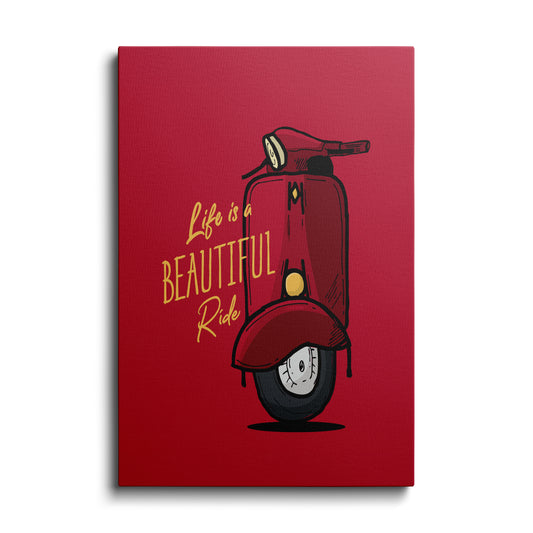 Motivational poster | Beautiful Ride | wallstorie