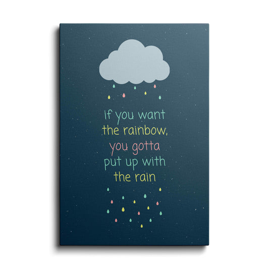 Motivational poster | Get the Rain | wallstorie